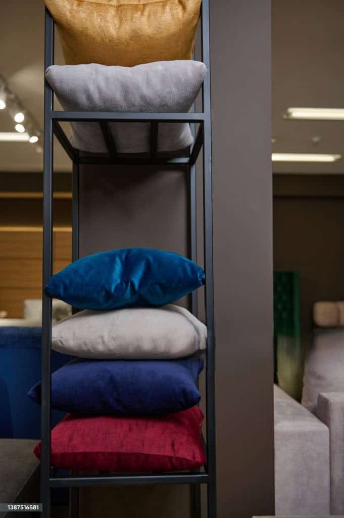 Storage Shelf for Seasonal Pillows