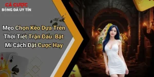 Mẹo Chọn Kèo Dựa Trên Thời Tiết Trận Đấu: Bật Mí Cách Đặt Cược Hay
