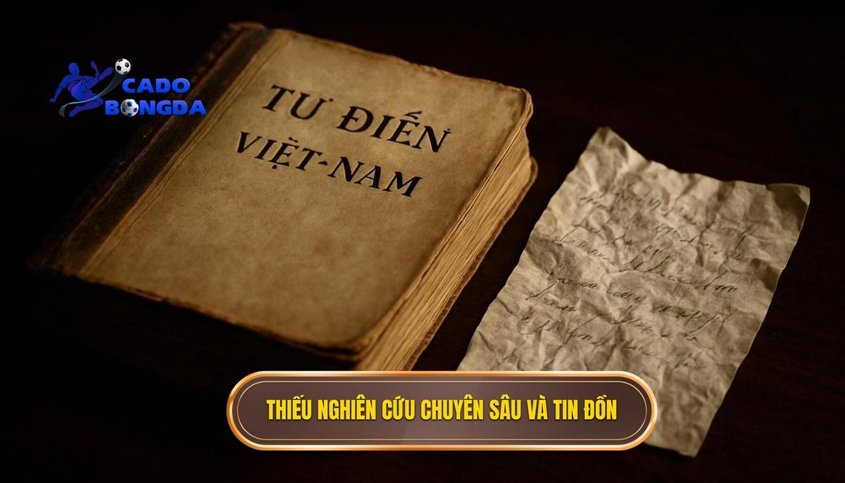 Thiếu Nghiên Cứu Chuyên Sâu Và Phụ Thuộc Vào Tin Đồn