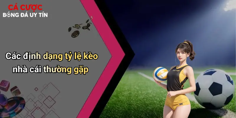 Các định dạng tỷ lệ kèo nhà cái thường gặp