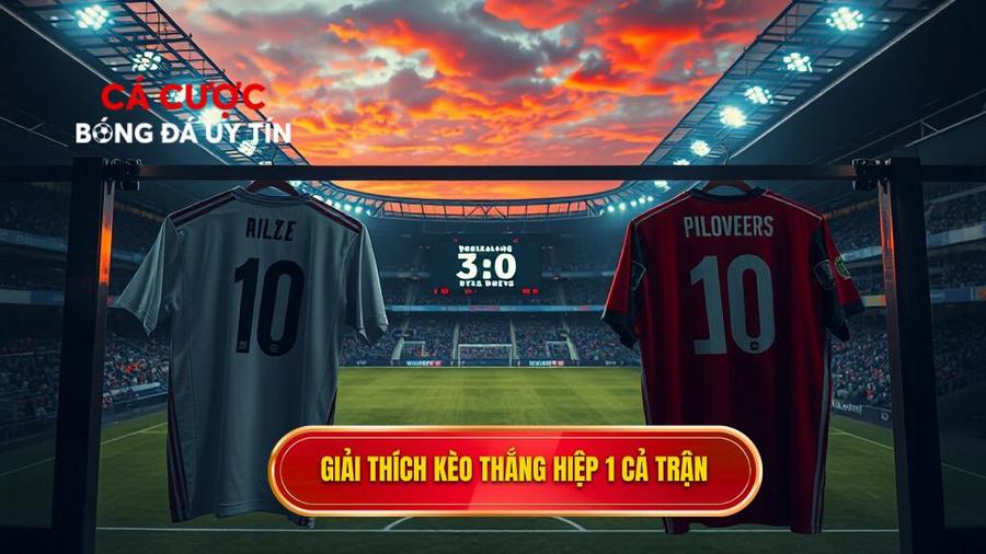 Giải thích kèo thắng hiệp 1 cả trận