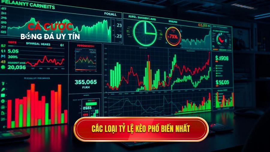 2. Các loại tỷ lệ kèo phổ biến nhất Các loại tỷ lệ kèo phổ biến nhất