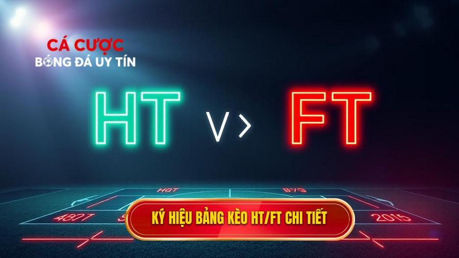 Ký hiệu bảng kèo HT FT chi tiết