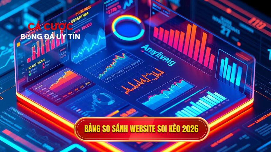 Bảng so sánh website soi kèo 2026