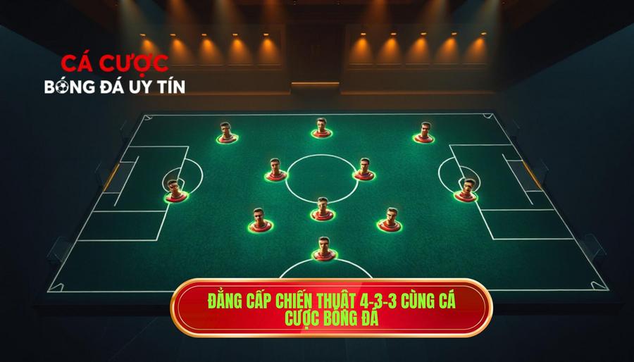 Chiến thuật bóng đá 4-3-3 hiệu quả: Bí quyết chiến thắng mọi kèo đấu