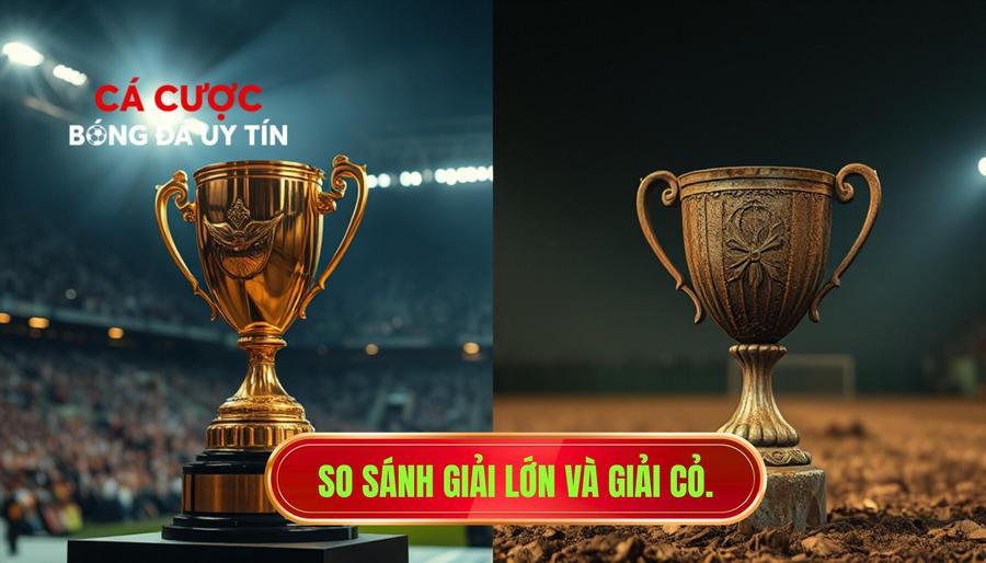 3. So sánh giải lớn và giải cỏ.